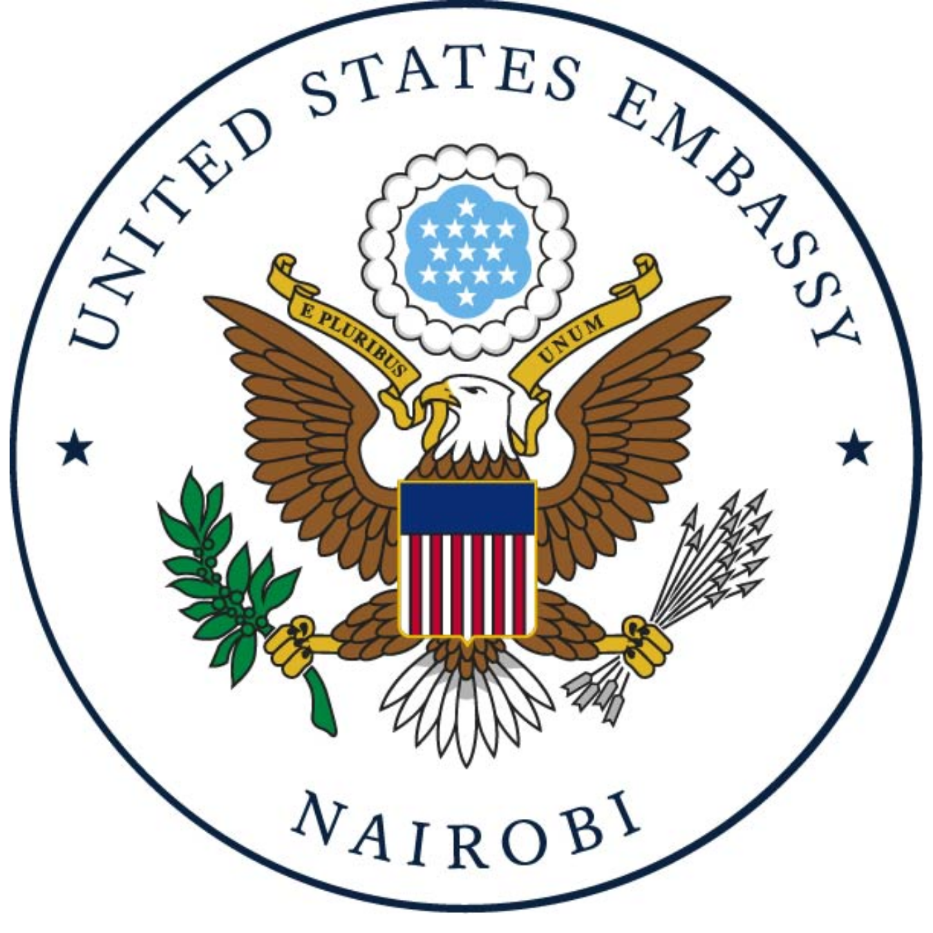 American Embassy Nairobi logo